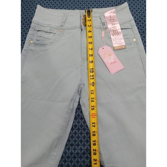 WAIST 33 INCHES SIZE 11 FLARE JEANS STRETCH PUSH UP DENIM 11-2 CTP1204 SZ11 - Picture 4 of 16